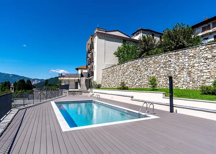 Oasi Giardino - Pool And View And Garden דירה Cissano